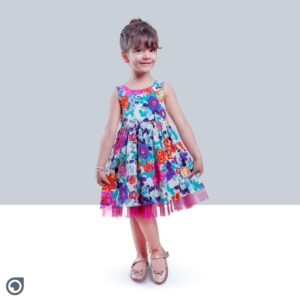پیراهن مهمانی دخترانه  مدل EG7
