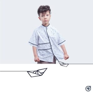 پیراهن رسمی پسرانه مدل EB12